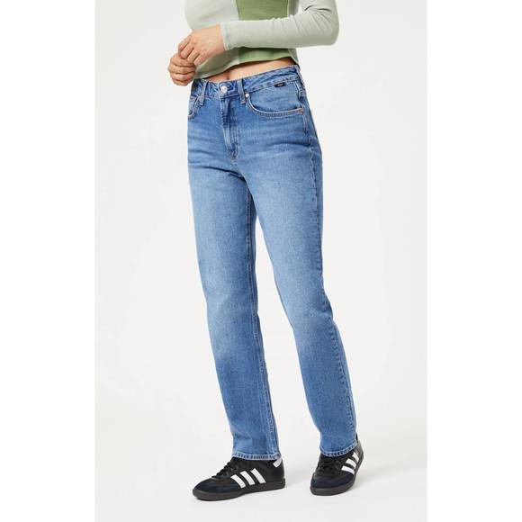 NEW MAVI new york jeans in dark recycled blue - Picture 2 of 3